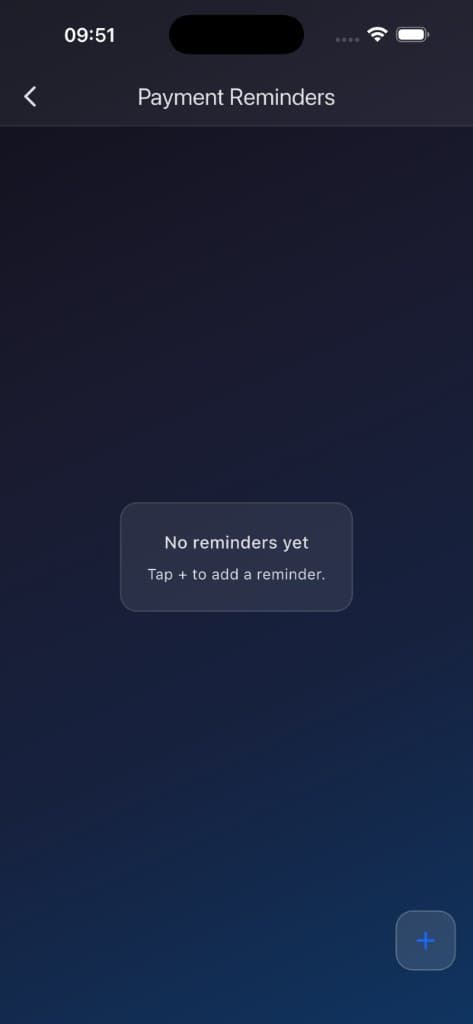 Payment reminders